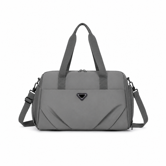 SHYMKENT Travel Bag, 46x22x28cm, Oxford, Gray Green