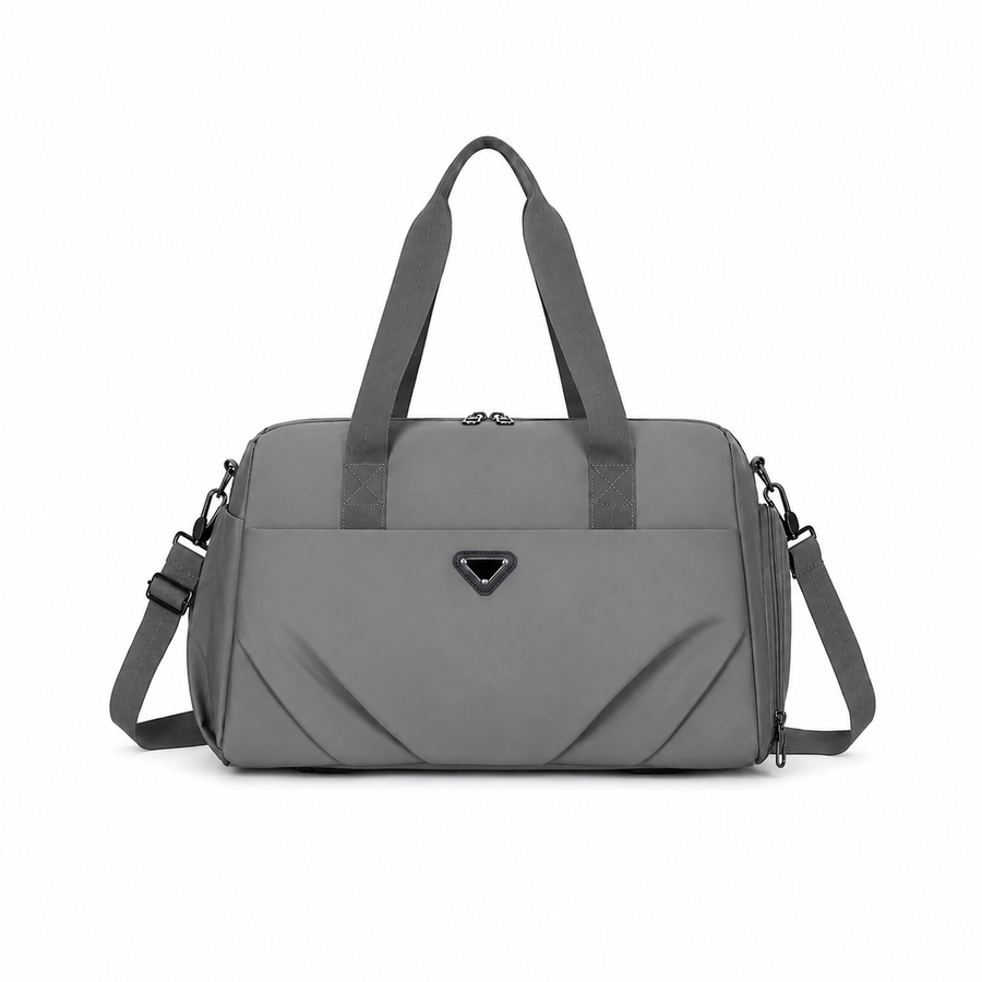 SHYMKENT Travel Bag, 46x22x28cm, Oxford, Gray Green