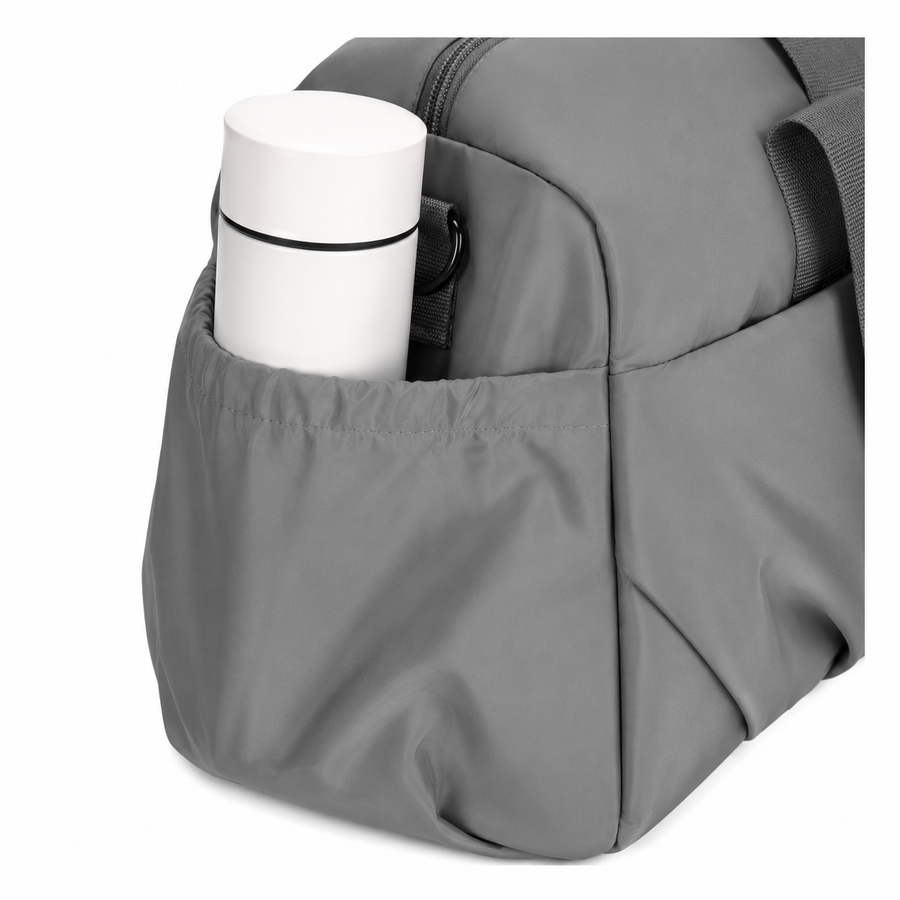 SHYMKENT Travel Bag, 46x22x28cm, Oxford, Gray Green