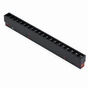 Grila LED Pentru Sina Magnetica ZARAFSHAN, 12W, Lungime 22.3cm, Lumina Neutra, Negru
