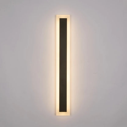 Orion Outdoor LED Wall Lamp, Black and White
