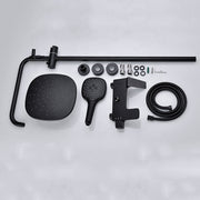 Shower Column, Sanitary Brass, Black, 9960H