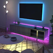 LED Strip Kit 5050 5m with remote control, RGB, 10W/m, 5m, IP44