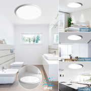 SOLIS LED ceiling light 27cm 20W Cold Light White