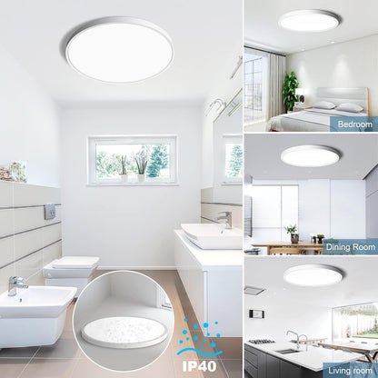 SOLIS LED ceiling light 27cm 20W Cold Light White