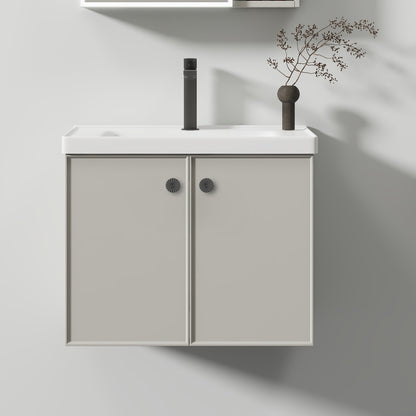 Ingrid Wardrobe With LED Mirror DBP123 80x70 White