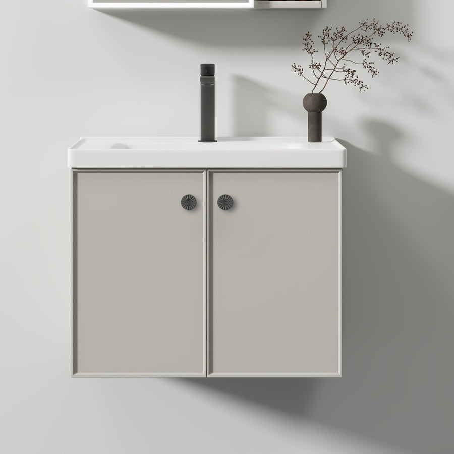 Ingrid Wardrobe With LED Mirror DBP123 80x70 White