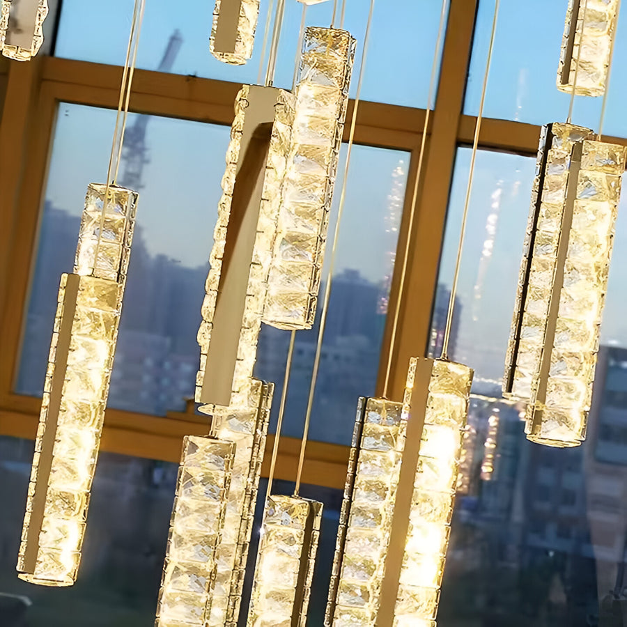 Crystal Chandelier LED 80W Amiri 60Cm
