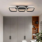 LED LED VERTEX GRID PARALAL, 32W, 3 squares cold/hot/neutral light, black