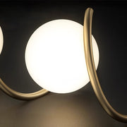 Lorenzo Chandelier, 3x G9, Gold