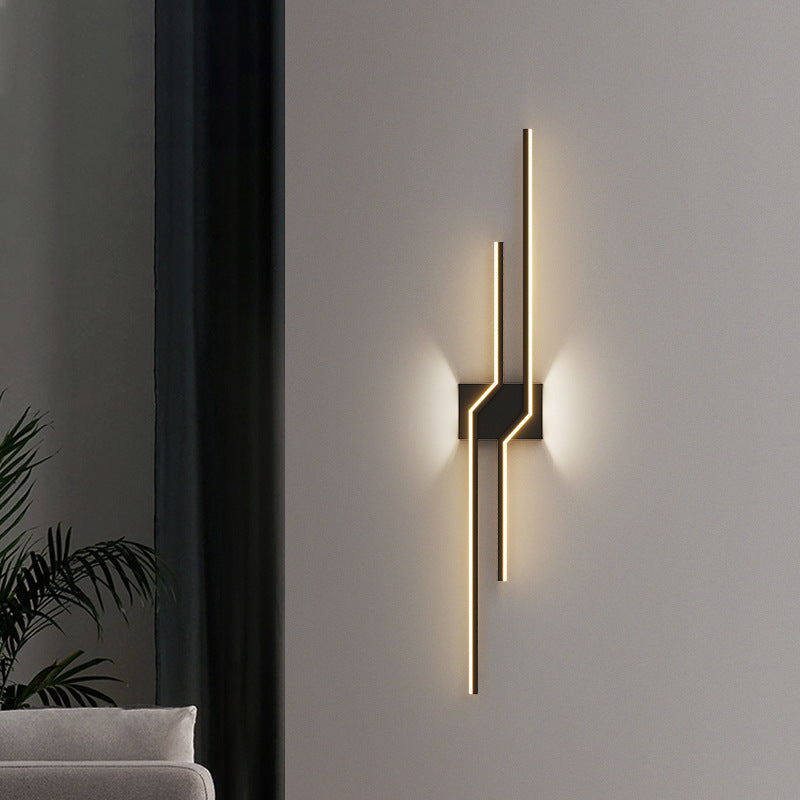 Elliana LED Wall Lamp 18W Black White 