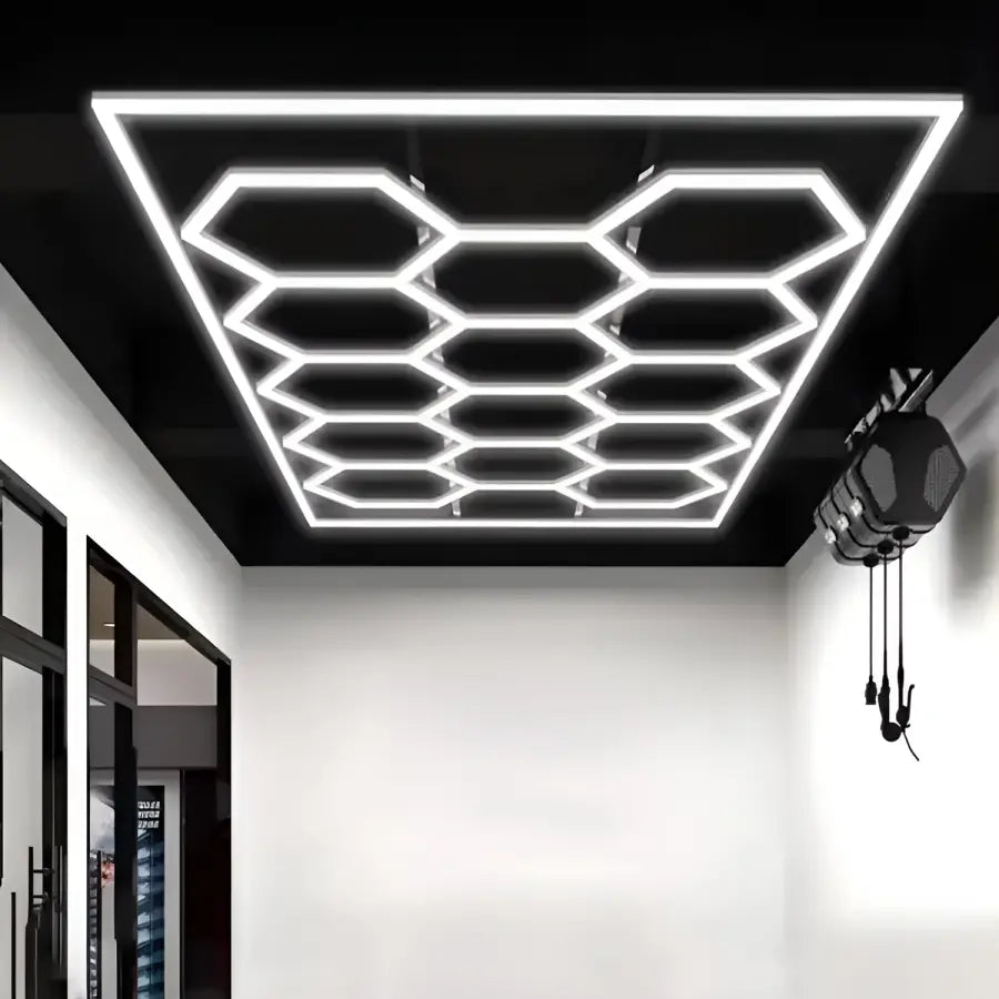 Melisia LED hexagons 4840mm X 2430mm
