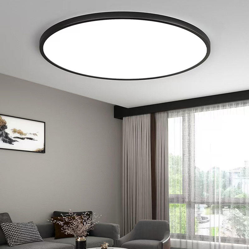 SOLIS LED ceiling light 47cm 48W Cold Light Black
