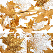 Modern Chandelier, CM260/800GD, 8xE14, Diameter 80cm, Gold, Adjustable Height, Metal and Crystals