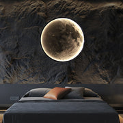 Moon Decorative LED Wall Light 34W Diameter 50CM Warm Neutral Cold Light 3000/4000/6000K