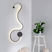Apply LED delilah 38W Decorative light/hot/neutral metal and black silicone