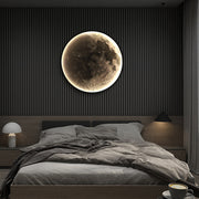 Moon Decorative LED Wall Light 83W Diameter 120CM Cold/Neutral/Warm Light 3000K/4000K/6000K