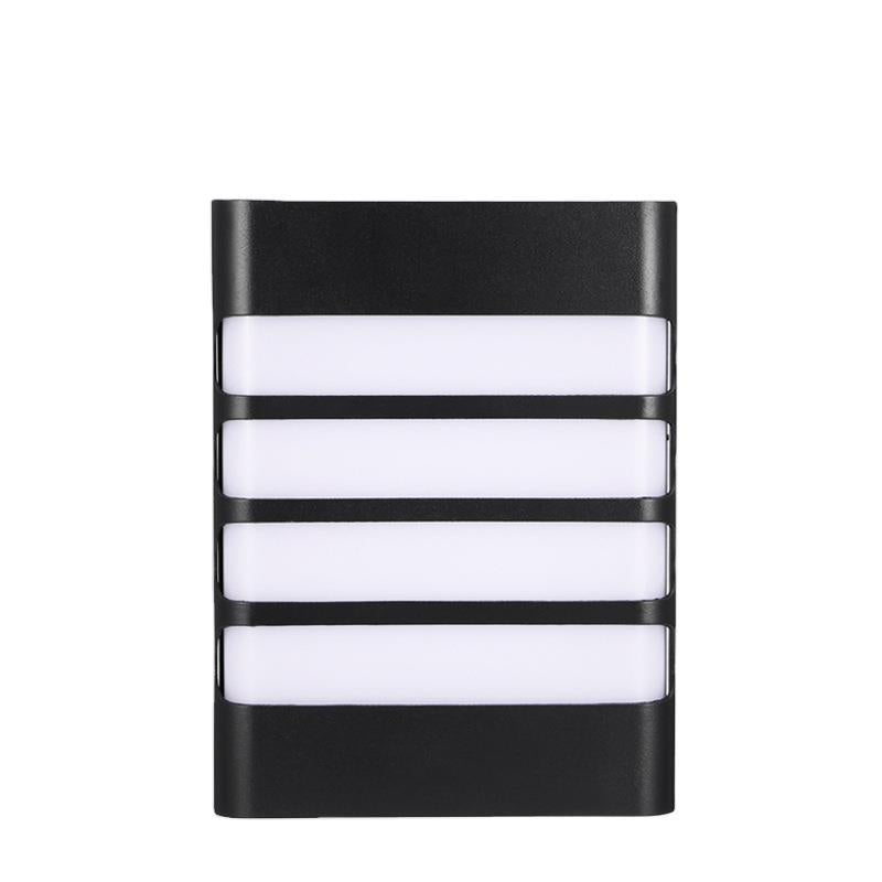 Raisa Outdoor Wall Lamp, 20W, 6000K, Black