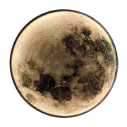 Moon Decorative LED Wall Light 34W Diameter 50CM Warm Neutral Cold Light 3000/4000/6000K