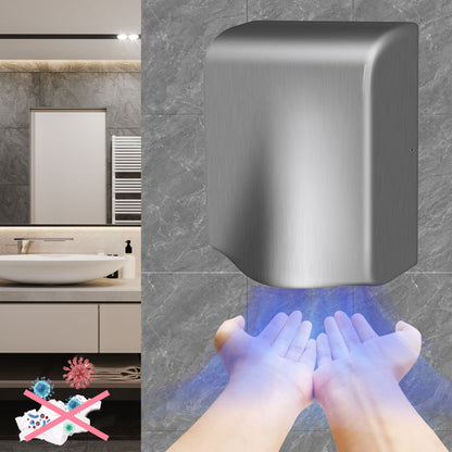 Sensor Hand Dryer, 1200W, White, Plastic, FL/2020