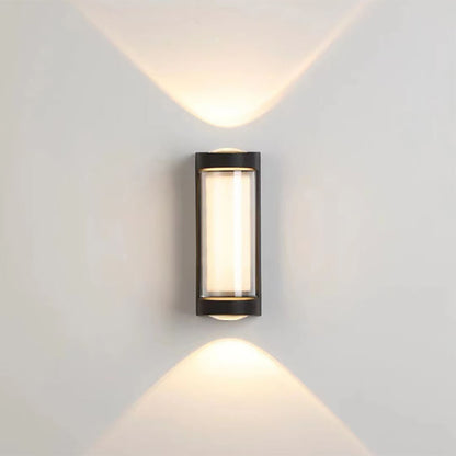 LED Outdoor Wall Lamp Kennedy 12W Black White