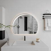 Oval LED mirror, Demist, 60x54cm, Z014 Basic Touch
