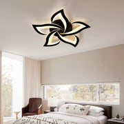 LED Chandelier LT660/5BK, 5 Elements, 55W, Light 3000/4000/6000K, Black, Adjustable Height