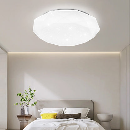 LED ceiling light PL101/500WH, 51W, Diameter 49cm, Warm/Cold/Neutral Light, White