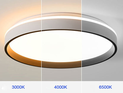 LED ceiling light PL102/500GY, 51W, Diameter 49cm, Warm/Cold/Neutral Light, White