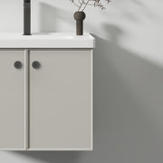 Ingrid Wardrobe With LED Mirror DBP123 80x70 White