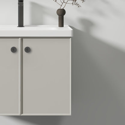 Ingrid Wardrobe With LED Mirror DBP123 80x70 White