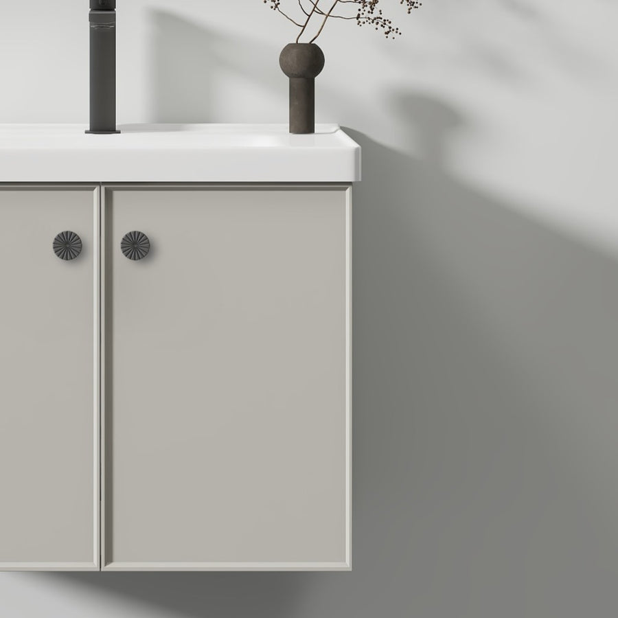 Ingrid Wardrobe With LED Mirror DBP123 80x70 White