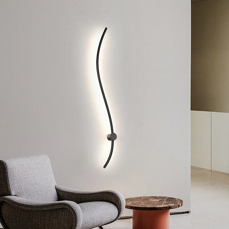 Nicole LED Wall Lamp 12W Black White 