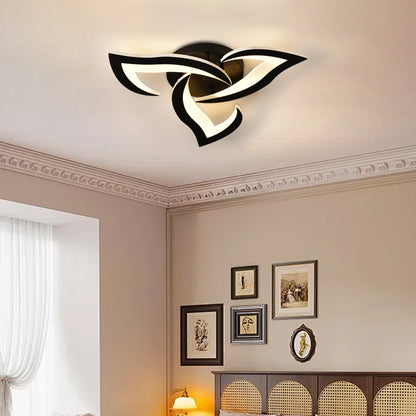 LED Chandelier LT660/3BK, 3 Elements, 32W, Light 3000/4000/6000K, Black, Adjustable Height