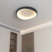 LED Ceiling Light with Remote Control, PL103/520BK, 30W, Diameter 49cm, Warm/Cold/Neutral Light, Black