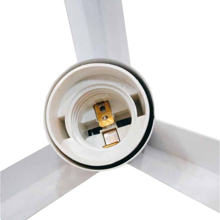 Cube Shape Chandelier, STRUKTUR Linear Trio, 3x E27, White, Metal