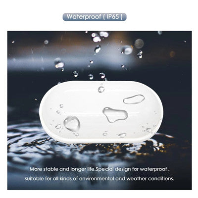 Outdoor LED wall light, 12W, IP65, White, Warm Light 3000K, Metal