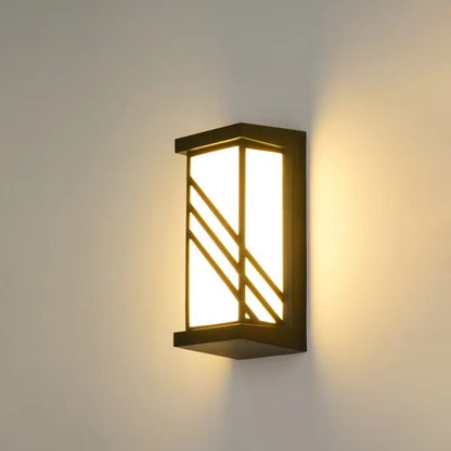 LED Outdoor Wall Lamp Kennedy 12W Black White