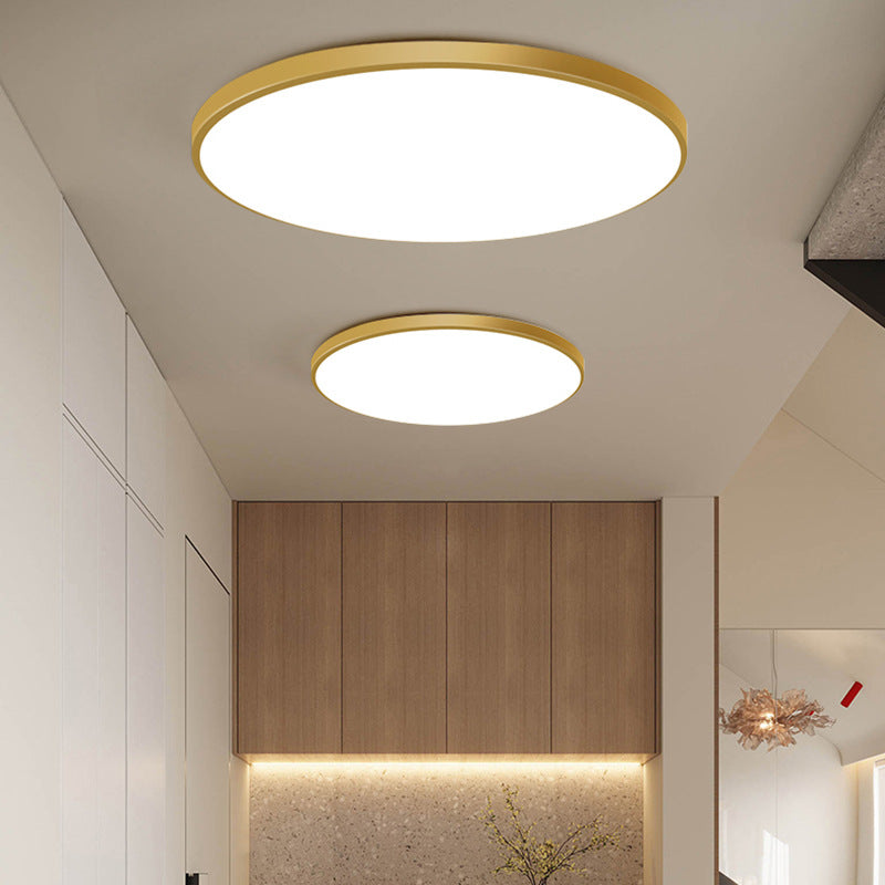 SOLIS LED ceiling light 47cm 48W Cold Light Gold