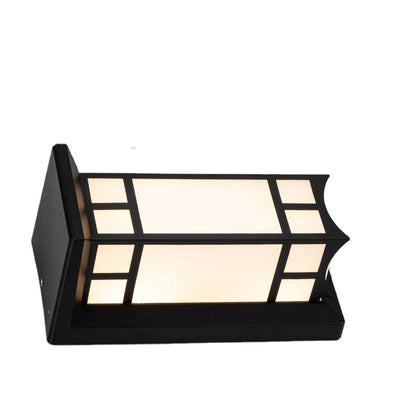LED Outdoor Wall Lamp Kennedy 12W Black White