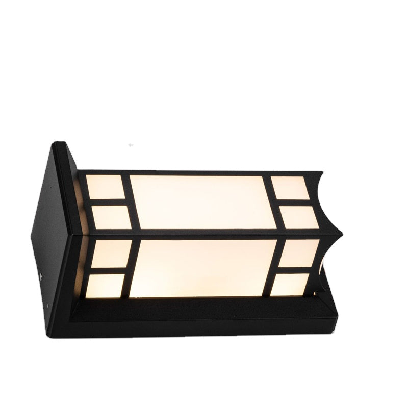 LED Outdoor Wall Lamp Kennedy 12W Black White