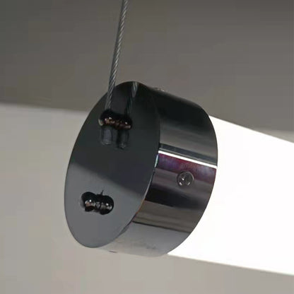 Celeste Acrylic LED Pendant Chandelier with Remote Control, Dimmable, Diameter 60cm, 3000K/4000K/6000K, Black
