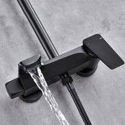 Shower Column, Sanitary Brass, Black, 9960H