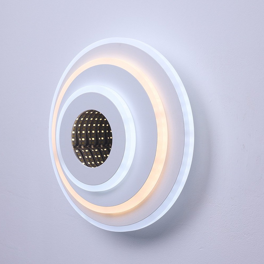 LED chandelier NEXA ROTUND 3D 38W, Cold/Warm/Neutral light, White