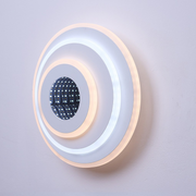 LED chandelier NEXA ROTUND 3D 38W, Cold/Warm/Neutral light, White