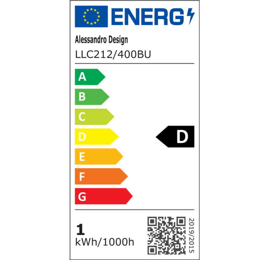 Crystal LED Chandelier LLC212/400BU Round, 22W, Cold/Warm/Neutral Light, Crystals, Shiny Chrome