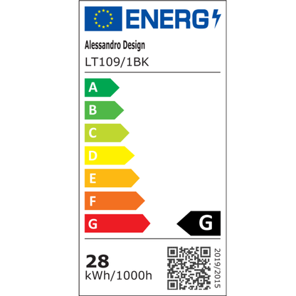 Suspended LED chandelier with remote control, K9 crystals, 28W, 1 Circle, Cold/Warm/Neutral light, Dimmable, Black, Height Adjustable