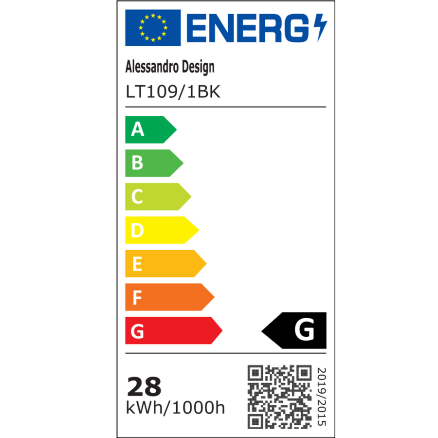 Suspended LED chandelier with remote control, K9 crystals, 28W, 1 Circle, Cold/Warm/Neutral light, Dimmable, Black, Height Adjustable