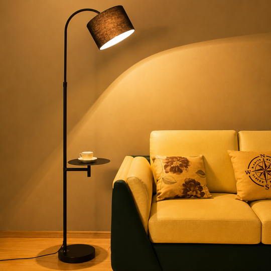 BALKHASH lamp, 1 x E27, Metal, Black