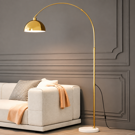 TURKISTAN lamp, 1 x E27, Metal, Gold